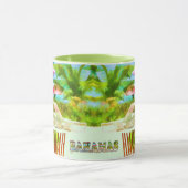 Mug Scène de plage des îles Bahama tropicales (Centre)