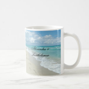 Mug Scène de plage tropicale Keepsaké personnalisé
