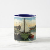 Mug Scène de port, Gloucester, cru de mA (Centre)