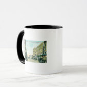 Mug Scène de quartier de gros sur Los Angeles Street (Devant gauche)