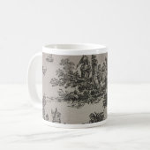 Mug Scène de rivière de Toile (Devant gauche)