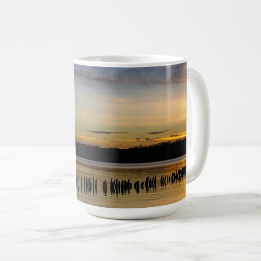 Mug Scène De Rivière Paisible (Devant droit)