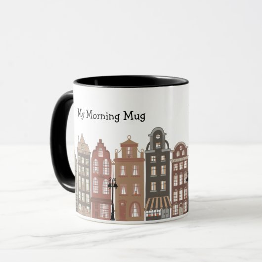 Mug Scène de rue (Devant gauche)