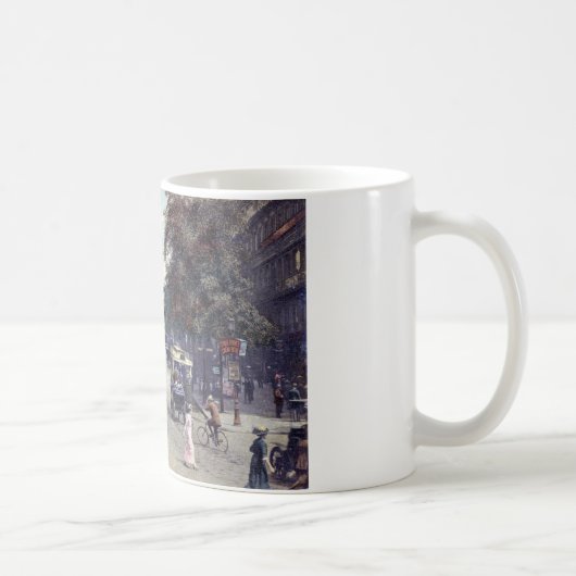 Mug Scène de rue, cru de Paris, France c1915 (Droite)
