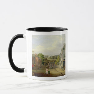 Mug Scène de rue dans Chorley, Lancashire, avec une