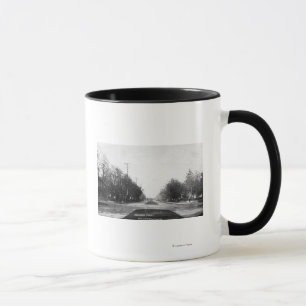 Mug Scène de rue de résidence