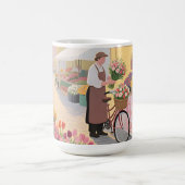 Mug Scène de rue Fleur Solaire (Centre)
