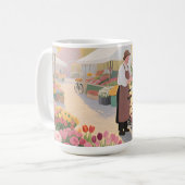 Mug Scène de rue Fleur Solaire (Devant gauche)
