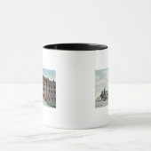 Mug Scène de rue Glendive, MT (Centre)