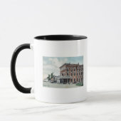 Mug Scène de rue Glendive, MT (Gauche)