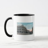Mug Scène de rue principale avec chariot à cheval et (Gauche)