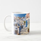 Mug Scène de Santorin Grèce (Gauche)