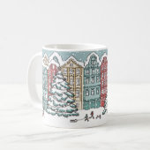 Mug Scène de ville d'hiver (Devant gauche)