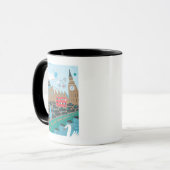 Mug Scène de ville du Royaume-Uni (Devant gauche)