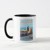 Mug Scène des lions de MaineSea (Gauche)