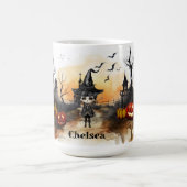 Mug Scène d'Halloween (Centre)