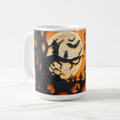 Mug Scène d'Halloween (Devant gauche)