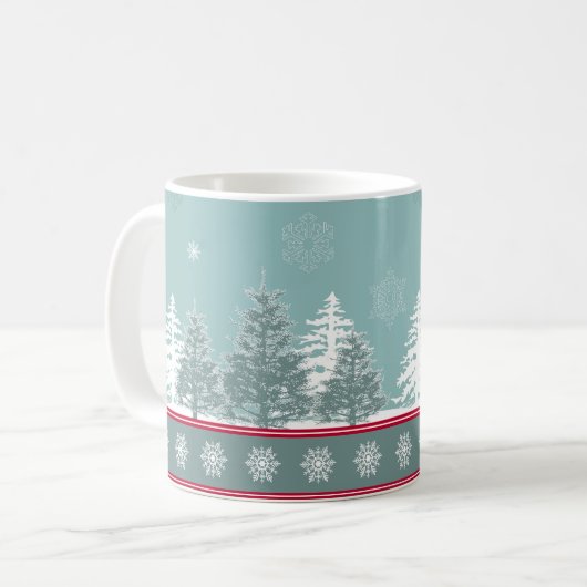 Mug Scène d'hiver (Devant gauche)