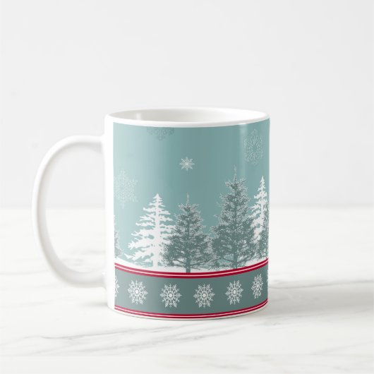 Mug Scène d'hiver (Gauche)