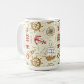 Mug Scène d'océan (Devant gauche)