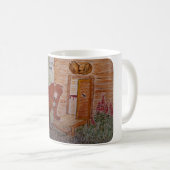 Mug Scène d'ours humoristique (Devant droit)
