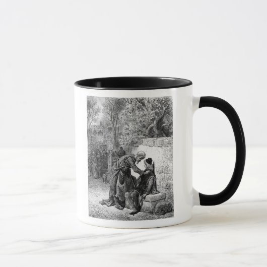 Mug Scène "du givre du marin antique", (Droite)
