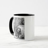 Mug Scène "du givre du marin antique", (Devant gauche)