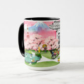 Mug Scène du Japon (Devant gauche)