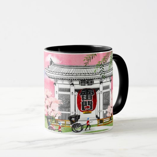 Mug Scène du Japon (Devant droit)