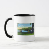 Mug Scène du parc du lac Seneca (Gauche)