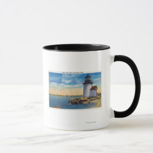 Mug Scène du phare de Brant Point
