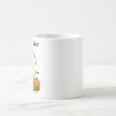 Mug scène effrayante d'Halloween (Centre)