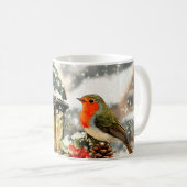 Mug Scène Festive Winter Wonderland (Devant droit)
