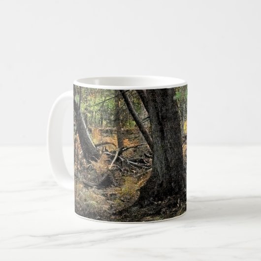 Mug Scène forestière d'automne (Devant gauche)