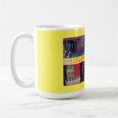 Mug Scène Hippie, Rétro, Vintage (Gauche)