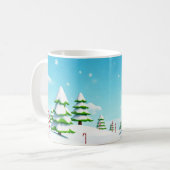 MUG SCÈNE HIVERNALE (Devant gauche)