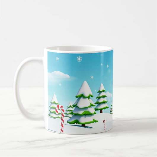 MUG SCÈNE HIVERNALE (Gauche)