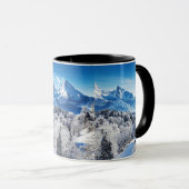 Mug Scène hivernale personnalisée  (Devant droit)