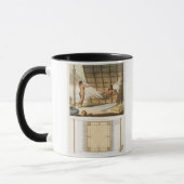 Mug Scène intérieure dépeignant des Indiens (gravure (Gauche)