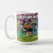 Mug Scène Jardin Mon Endroit Heureux (Gauche)