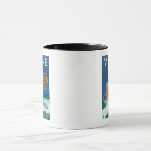 Mug Scène MaineCuttlefish (Centre)