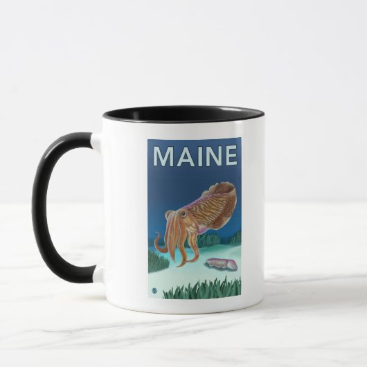 Mug Scène MaineCuttlefish (Gauche)