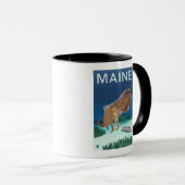 Mug Scène MaineCuttlefish (Devant droit)
