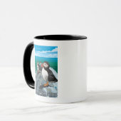 Mug Scène MassachusettsPuffins (Devant gauche)