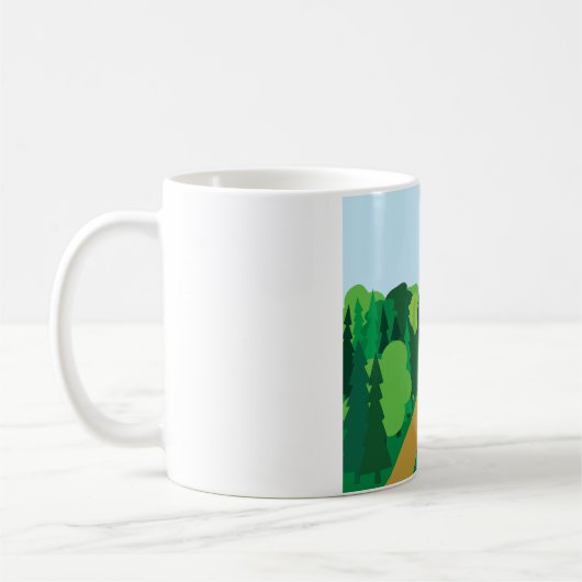 Mug Scène naturelle (Gauche)