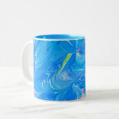 Mug Scène Océan Bleu (Devant gauche)