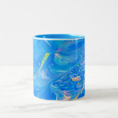 Mug Scène Océan Bleu (Centre)