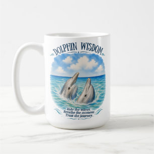 Mug Scène océanique à l'aquarelle sur la sagesse des d