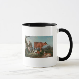 Mug Scène pastorale avec un vacher