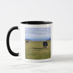 Mug Scène pastorale des vaches dans la négligence de